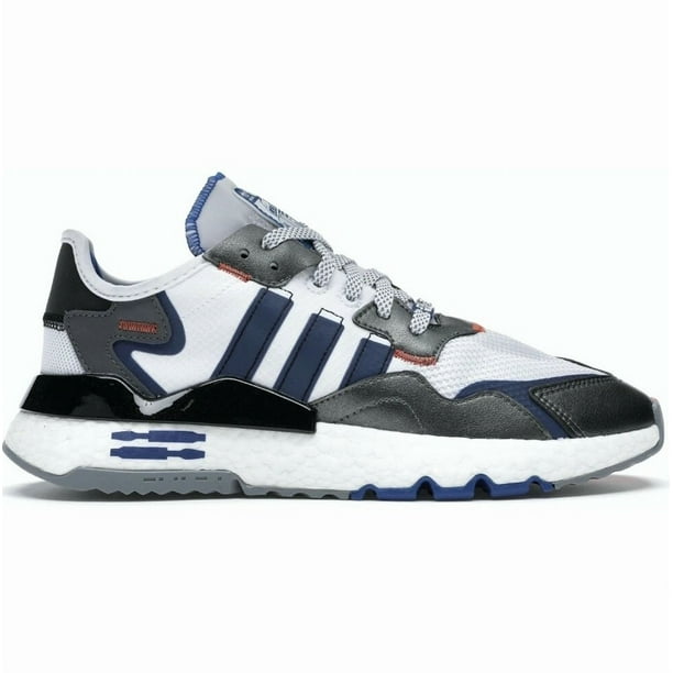Ad-id-as Nite Jogger Star Wars R2D2 Shoes White Blue Size 4 FV8041 *NEW*
