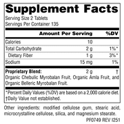 Planetary Herbals Triphala, GI Tract Wellness* 1000mg - 270 Tablet