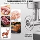 thumbnail image 4 of Picadora de carne eléctrica VEVOR industrial de encimera 6 libras/min boca 8# acero inoxidable, 4 of 9