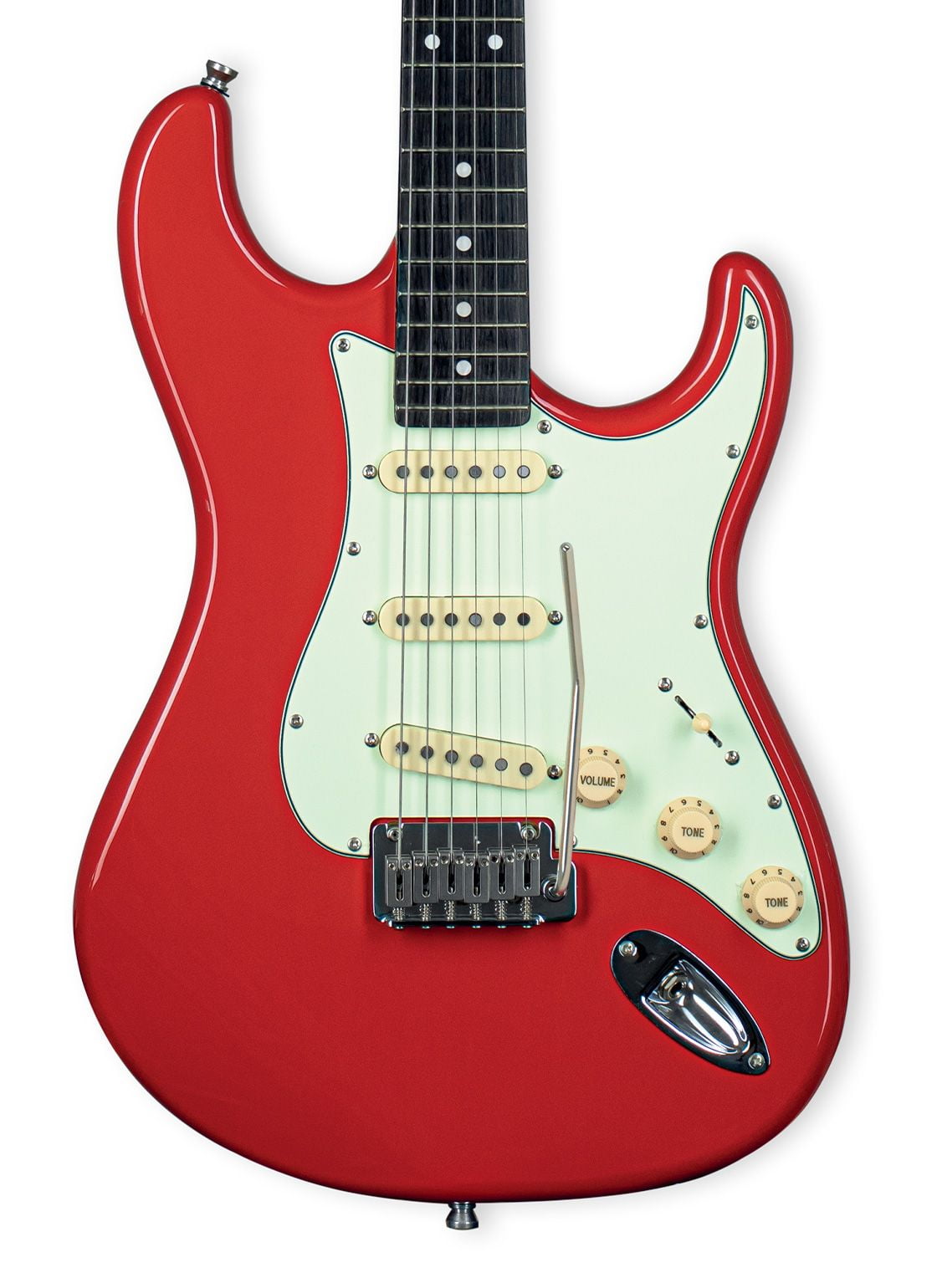 Tagima EA PRO 3-FR-DF/MG Electric Guitar - Fiesta Red