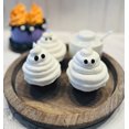 thumbnail image 5 of DEZICAKES Fake Cupcakes  Halloween Ghosts Fake Cupcakes Set of 3- Prop Decoration Dezicakes, 5 of 7