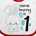 thumbnail image 4 of Inktastic Somebunny is One First Birthday Bunny Boys or Girls Baby Bib, 4 of 4