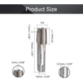 thumbnail image 2 of HUGFEGWE Machine Tap 3/8-18 NPTF Straight Pipe Thread Flutes High Speed Steel 1pcs CJB91-23675, 2 of 7