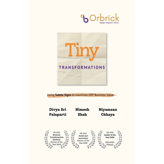 Tiny Transformations: Using Subtle Signs to Maximise ERP Business Value, (Paperback)