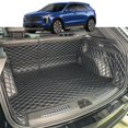 thumbnail image 1 of 7DEEKEI for 2019-2025 Cadillac XT4 Trunk Mat and Rear Backrest Mat Cargo Liners All Weather Anti-Slip, 1 of 6