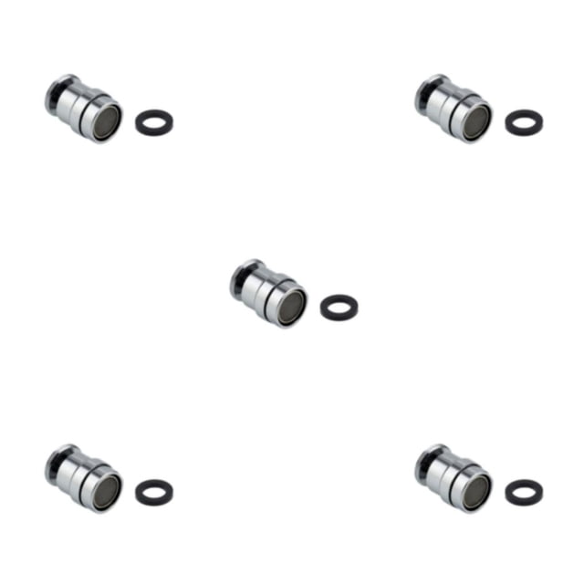 Cateissary Adaptador de grifo de latón, 18/22/24mm, aireador giratorio, boquilla para fregadero, malla de acero inoxidable, utensilios de cocina Type2 NO2