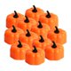 thumbnail image 1 of Moyic 12 Uds. de té de calabaza, electrónica multiusos, luz parpadeante de calabaza alimentada por para decoración de fiestas en Iluminación y accesorios Moyic HA014666-00, 1 of 1