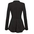 thumbnail image 4 of Meichang Women Blazers Dress Fashion Casual Solid Double Breasted Jacket Long Sleeve Suit Work Office Outfit Fashion Dressy, 4 of 6