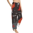 thumbnail image 6 of Salouo Christmas Gnomes In Red Hats Print Women's Pajama Pants Casual Loose Sweatpants PJs Flowy Pants Drawstring Palazzo for Women Wide Leg Pants Lounge Pajama -Medium, 6 of 8