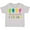 AC-Heather Grey, variant on Inktastic All You Need Is Ice Cream - Blue Pink Yellow Green Boys or Girls Toddler T-Shirt