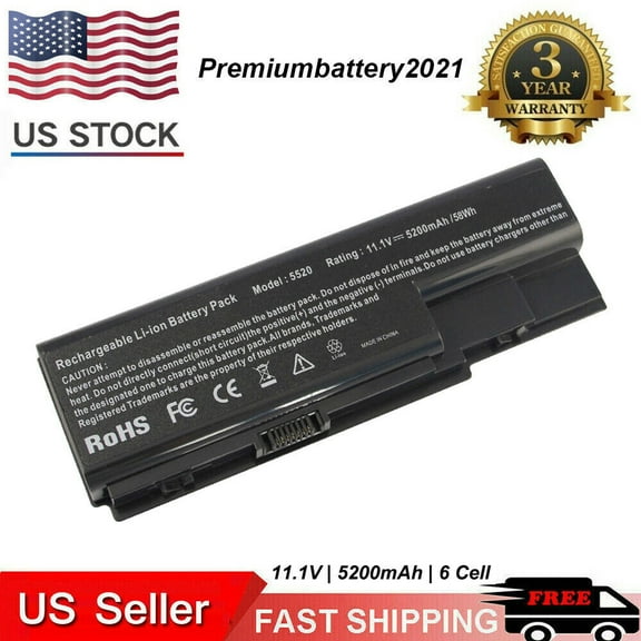 ZGBY As07B41 As07B31 As07B51 As07B61 Battery For Acer Aspire 5230 5235 5310 5315 5920