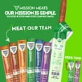 thumbnail image 6 of Mission Meats Beef Sticks – 100% Grass Fed & Pasture Raised, Sugar Free, Individually Wrapped Healthy Snacks, Whole 30 & Paleo Friendly, Jalapeno 1oz (Pack of 12), 6 of 6