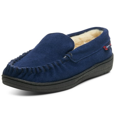 shearling lined slip on shoes