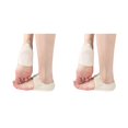 thumbnail image 1 of Vogacara Paquete de 2 fundas para pies para hombres y mujeres, fundas protectoras de talón reutilizables y transpirables, almohadillas portátiles para Type1 NO1 Vogacara CBP161870, 1 of 6
