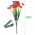 thumbnail image 4 of Flores artificiales JEMONG para exteriores resistentes a los rayos UV, 30 paquetes, 4 of 4