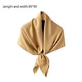 thumbnail image 5 of sunsanly Faux Silk Scarf Solid Color Thin Women Shawl Lightweight Beach Long Scarf Wrap Daily Wear Bag Decoration, 5 of 7
