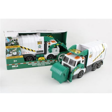 York City Sanitation Front End Dumpster Garbage Truck