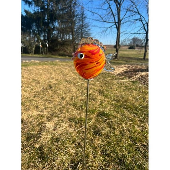 WGK Glass 50-126 Fish Garden Stake