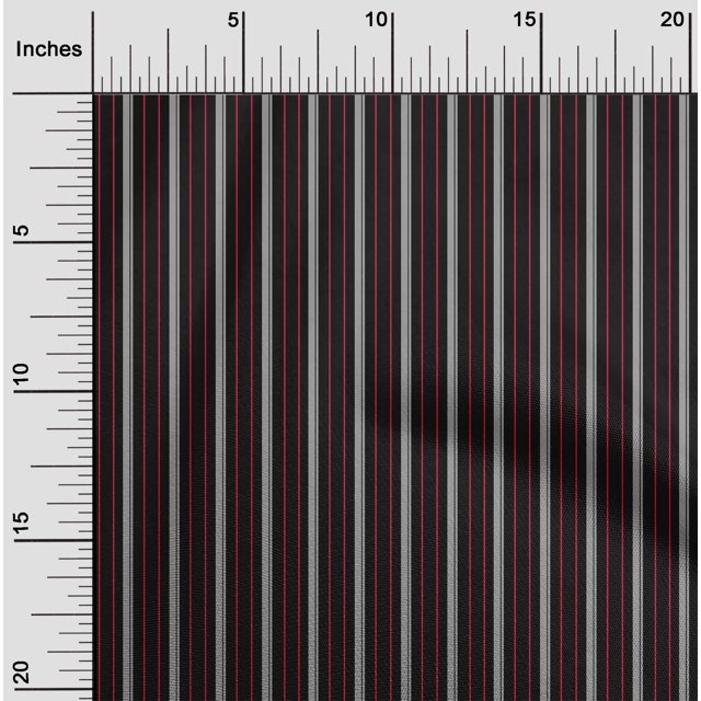 oneOone Velvet Black Fabric Stripes Craft Projects Decor Fabric Printed By The Yard 58 Inch Wide-ZS