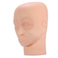 thumbnail image 1 of Cabeza de maniquí, nueva cabeza de maniquí de maquillaje de silicona extraíble, cabeza de entrenamiento, rendimiento probado, 1 of 8