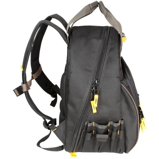 CLC Custom Leather Craft Tech Gear Lighted Backpack, 53 Compartments, 16 in X 13 in