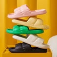 thumbnail image 3 of 2024 Inicio Zapatos Zapatillas de plataforma Chanclas de playa de verano para mujer Zapatos planos de suela blanda de EVA Sandalias antideslizantes silenciosas, 3 of 5