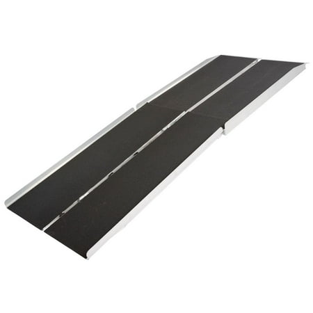 Silver Spring Aluminum Multi-Fold Wheelchair Ramp - 7' Long