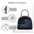 thumbnail image 4 of Easygdp Navy Camouflage American Flag Bolsa de Almuerzo Insulada Grande, Forro de Aluminio, Diseño Espacioso, a Prueba de Fugas, Ideal para Trabajo, Picnics, Viajes y Actividades al Aire Libre, 4 of 6