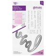 thumbnail image 1 of Crafters Companion Gemini Fancy Font Stamp &amp; Die Set - With LOVE, 1 of 2