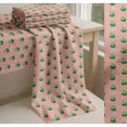 thumbnail image 6 of Soimoi Cotton Cambric Fabric Lotus & Frog Kids Printed Fabric 1 Yard 42 Inch Wide, 6 of 7
