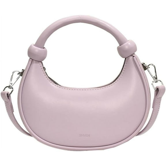 JUYGO Crescent Purses for Women Cute Y2k Shoulder Crossbody Bag Small Dumpling Totes Handbag Vegan Leather Clutch Satchel