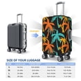 thumbnail image 6 of Balery Luggage Cover Palm Trees Print Suitcase Covers for Luggage Elastic Washable Suitcase Protector Fits 18-32 Inch Luggage-X-Large, 6 of 9