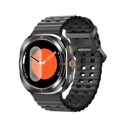 E EYAFA JS Watch7 Ultra Smart Watch with 1.43 inch AMOLED, BLE 5.4, Waterproof – Black