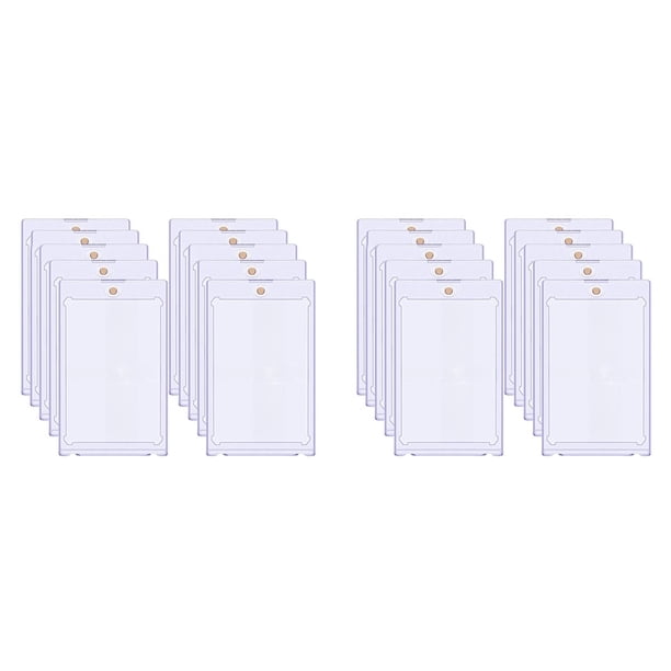 20 Piezas 35PT Portatarjetas Magnético Duro para Idol Photo Cards Protector Sports Trading Card Toploaders Vitrina B