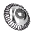 thumbnail image 2 of Derusting Weeding Wheel, 8in Rust Removal Trimmer Head Weeds Brush Cutting Head  For Shrubs For Weeding, 2 of 8