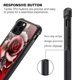 thumbnail image 3 of Tnxee Funda Compatible Con Iphone 11 Pro Para Niñas Y Mujeres, Color Rojo Rlower Fantasy Rose, 3 of 5