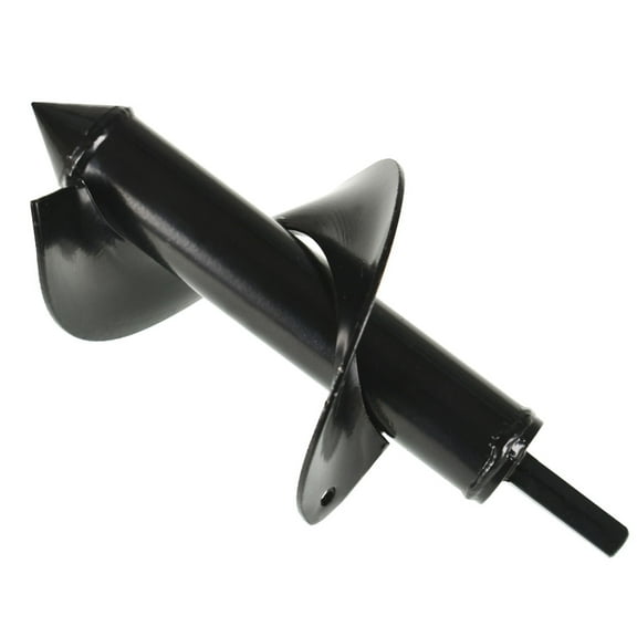 Handdo Auger Drill Bit 3" x 7" Black Garden Plant Flower Bulb Rapid Planter Spiral