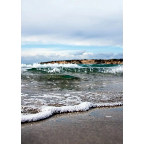 Beach Coastal Sea Ocean Nature Print Art Canvas Poster For Living Room Decor Home Wall Pictures for Chic Living Room Decoration50 x 70 cm, frameless,SKU-09