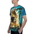 thumbnail image 6 of Goosebumps Shirt 3d Printed T Shirt Crewneck Short Sleeve Top Tees For Mens, 6 of 6