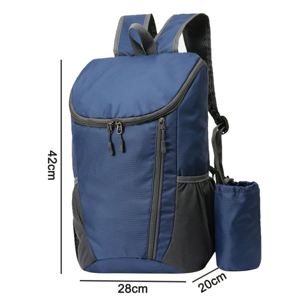 Greswe 1 Pcs 20l Lightweight Packable Backpack Small Foldable Hiking Backpack Day Pack For Travel Camping Outdoor Vacation Orange