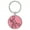 Pink, variant on Stick Figure Farting Passing Gas Funny Purple Laser Engraved Leatherette Keychain Backpack Pull - 1.5 x 3 Inches