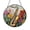 Stained Glass 5.9 Inch, variant on Stained Glass Saxophone Window Hanging, Vibrant Floral Jazz Theme, Artistic Music Decor for Creative Living Spaces