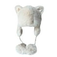 thumbnail image 2 of Winter Trapper HatsWomens Winter Solid Color Ears Fashion Plush Hat Warm And Cold Proof Ear Cap, 2 of 6