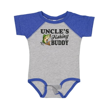 

Inktastic Uncle s Fishing Buddy Gift Baby Boy Bodysuit