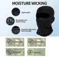 thumbnail image 5 of Ski mask for men full face mask balaclava black ski masks covering neck gaiter, 5 of 5