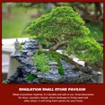 thumbnail image 4 of Miangastore 3pcs Pavilion Shape Landscape Ornament Sandstone Pavilion Garden Decorations, 4 of 9