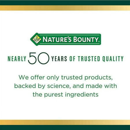 Nature's Bounty Activated Charcoal Dietary Supplement Capsules; 260 mg; 100 Count