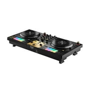 Hercules DJ DJControl Inpulse T7 Premium Edition 2-Channel Motorized DJ Controller With Premium Fader Module and Travel Bag - Gold