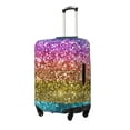 thumbnail image 2 of Balery Glitter Rainbow Luggage Cover Protector, Scratch And Dirt Resistant, Fits 18-32 Inch Luggage - X-Large, 2 of 9