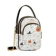 thumbnail image 7 of FORMRS Crossbody Bag for Women Quilted Travel Shoulder Cell Phone Purse with Chain Strap Handbag, Ghost Design, 7 of 7